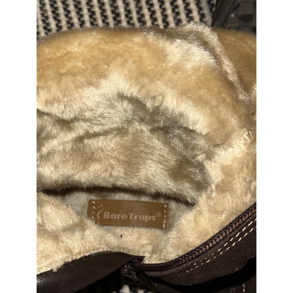 BareTraps Brown Womens Suede Tall Boots US Size 10 Ellerie Boho Hippie - Picture 10 of 11